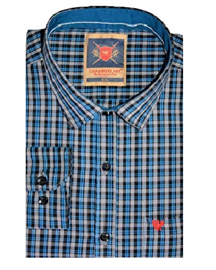Checkered Regular Fit Casual Shirt-Full Sleeves
